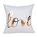 Generic Beauty Sleep Throw Pillow Cover Decorative Pillows Case 18X18