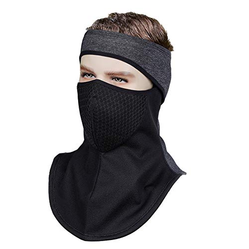 Half Face Mask Waterproof Windproof Balaclava for Snowboarding, Ski