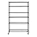 Sandusky Lee MWS481874-B 6-Tier Wire Shelving Unit with 3