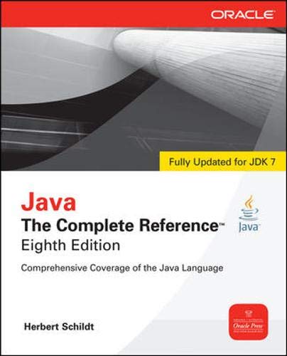 Java The Complete Reference, 8th Edition 0070435928 Book Cover
