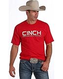 Cinch Men's Logo T-Shirt - Mtt1690205red