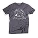 Superluxe Clothing Mens Unisex Hershels Farm Funny Vintage Style Zombie Apocalypse Barn T-Shirt, Medium, Dark Gray