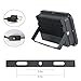 FAISHILAN 2 Pack 60W LED Flood Light Outdoor IP66 Waterproof with US-3 Plug & Switch 5000Lm for Garage, Garden, Yard
