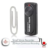 Small Voice Recorder with 20 Hours Battery Life | Ideal for Lectures