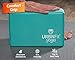 URBNFit Yoga Block – 1PC – Moisture Resistant High Density EVA Foam Block – Improve Balance and Flexibility Perfect for Home or Gym – Free PDF Workout Guide (Teal)thumb 2