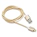 Creazy 2.4 A Micro USB Charging Cable Magnetic Adapter Charger for Samsung For Android (Gold)