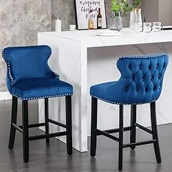 DKLGG Counter Height Bar Stools Set of