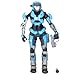 McFarlane Toys Halo Reach Series 2 - Kat Action Figure Cyan