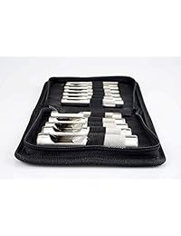 Gunpla   Juego de broches de acero redondos de 12 piezas con cremallera para trabajos de piel.