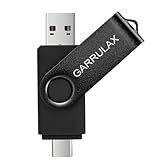 GARRULAX USB Flash Drive, 128GB 2 in 1 OTG Type C