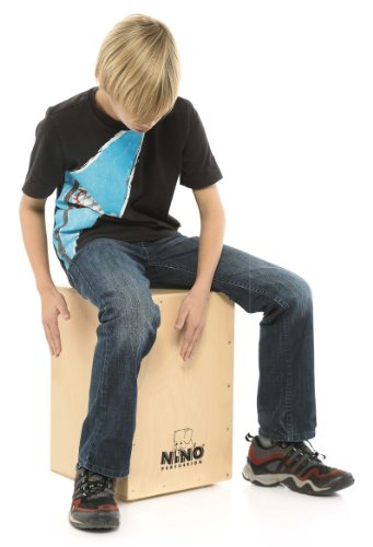 Nino Percussion NINO952 17.75-Inch Birch Cajon, Natural Finish