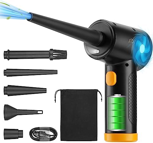 Xoopla Compressed Air Duster, Computer Electric Air Duster with Led ...