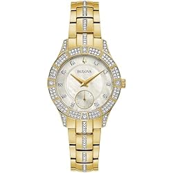Bulova Ladies' Crystal Phantom 3-Hand, Small Second