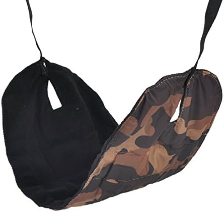 Brown Camouflage Travel Foot Rest Airplane Hammock Portable Folding Carry Foldable, Easy Carrying And It Can Also Be Clipped To The Outside Of Your Carry-on Luggage.