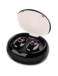 Intcrown TWS   Auriculares inalámbricos estéreo deportivos Bluetooth con caja de carga compatible con iPhone X 8 8 Plus y dispositivos Android