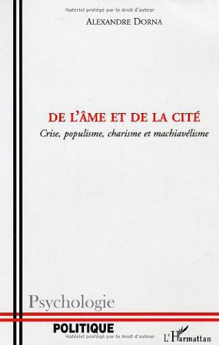 De l'âme et de la cité