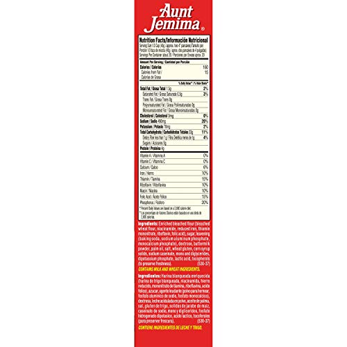 Aunt Jemima Original Syrup & Complete Buttermilk Pancake Mix Variety Pack, 2 (2lb) Boxes of Pancake Mix & 1 (24oz) Bottle of Original Syrup, 1 Set