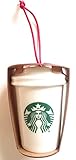Disney Parks Exclusive Starbucks White Ceramic Cold Cup Tumbler 3