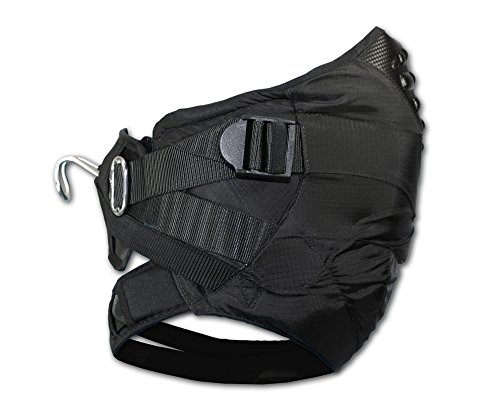 Epic Gear Zephyr Black Large Kite Harness, Kiteboarding Harness, Kiteboarding - Thumbnail 2