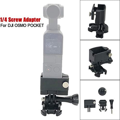 Christmas Best Accessory for DJI Osmo Pocket!!!Kacowpper Multi-Function Expansion 1/4 inch Screw Adapter Bracket for DJI Osmo Pocket