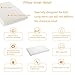 Easy-Tang Kid Memory Foam Pillow for Sleeping, Contour Pillow Ideal for Kids, Babies, Toddlers, with Removable Zipper Pillow Case (Upgraded for 1-5 Years Old 17x11 in)