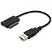 BSHTU USB 3.0 to 7+6 13Pin Slimline SATA Cable Adapter for Laptop CD DVD ROM Optical Drive