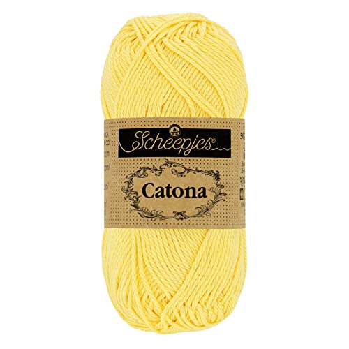 Scheepjes - Scheepjes Catona 522 Primrose Yarn - 1x10g