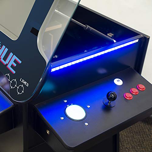 Creative Arcades Full Size Commercial Grade Cocktail Arcade Machine | Trackball | Three-Sided | 1162 Classic Games | 4 Sanwa Joysticks | 2 Stools | 3 Year Warranty | 26" Lifting Screen Creative Arcades Full Size Commercial Grade Cocktail Arcade Machine | Trackball | Three-Sided | 1162 Classic Games | 4 Sanwa Joysticks | 2 Stools | 3 Year Warranty | 26" Lifting Screen