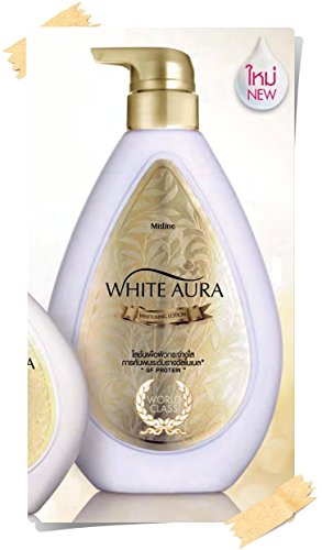 Mistine White Aura Whitening Lotion Gf Protein & Diamond Powder 400 Ml