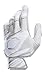 EvoShield Protective Speed Stripe Batting Gloves, White/Grey, Large