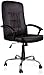 ORVEAY Office Ergonomic Office Chair Executive Bonded Leather Computer Chair, Black