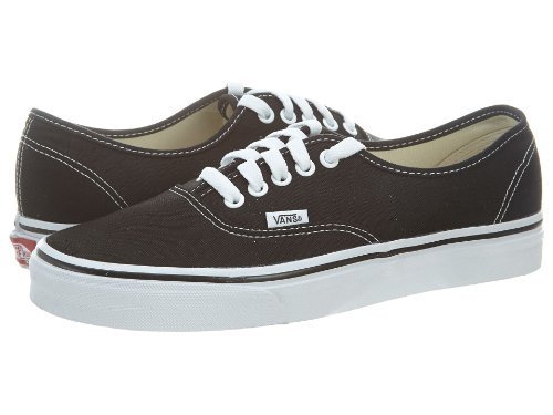 VansUnisex Authentic Black Canvas VN000EE3BLK Mens 10.5, Womens 12