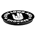 Live Long And Shocker - Humorous Hand Emoji Graphic Adult PopSockets Grip and Stand for Phones and Tablets