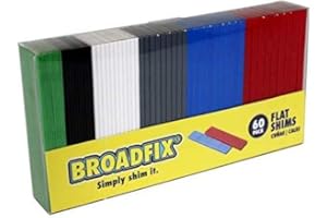BROADFIX Shim Flat Plastic 60PK