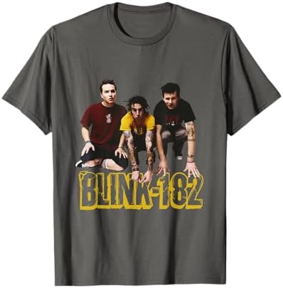 Amazon.com: Official Blink-182 One More Time Portrait T-Shirt