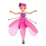 Flying Fairy Doll Infrared Induction Control RC Helicopter Dolls Kids Fly Toy Gifts with USB Charging