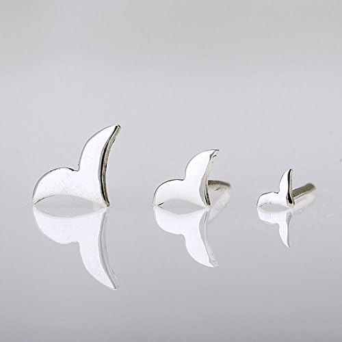 Stud Earrings, Small Silver Earrings, Tiny Bird Post Earrings Set, 925 Sterling Silver Studs, Handmade Designer Customized Set - Select 1-3 Earrings & select sizes L-M-S in Sterling silver.