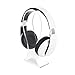 AmoVee Acrylic Headphone Stand Display Headphone Holder Headphone Hanger Headset Hanger Support – Suitable for All Headphone Sizes – (Transparent)thumb 1