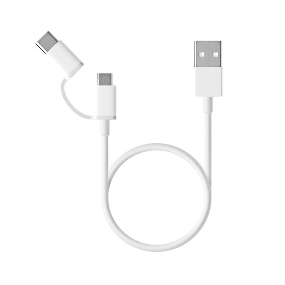 XIAOMI - 2-IN-1 MICRO USB TO TYPE C 30CM