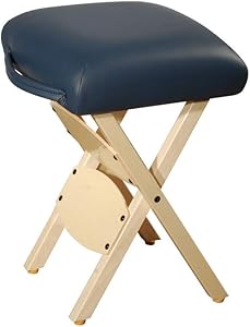 Master Massage Tables Lightweight Wooden Handy Folding Massage Stool