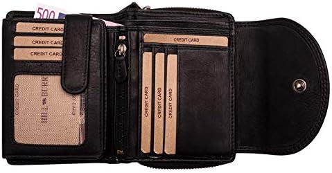 BelleBay Wallet, Black (Black) - BB181-SCH