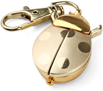 Amazon Co Jp Eincar ゴールデンクォーツ ストラップ時計 アナログ表示 キーホルダーに装着可 てんとう虫模様 懐中時計 レディースファッション バッグ ポケットの飾りウォッチ 注目される可愛さ 並行輸入品 家電 カメラ