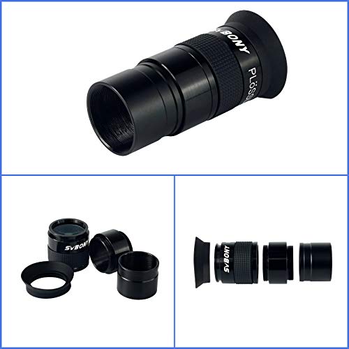 Svbony Eyepiece Telescope, Plossl Eyepiece 1.25in,Metal Eyepiece 40mm for Beginner Observation Telescope