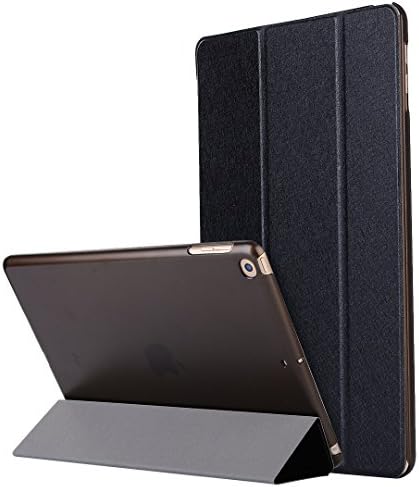New iPad 2017 9.7 inch Case, Gudior Shockproof Protective Case Cover for Apple New iPad 9.7 inch (2017 Version) (Black)