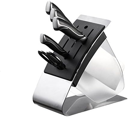 Modern German Steel 6 Piece Knife Block Set