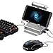 GameSir X1 BattleDock Bluetooth Keyboard and Mouse Converter Mobile Game Controller for Fortnite PUBG Mobile iOS/Android Tablet Games