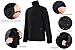 TRAILSIDE SUPPLY CO. Men's Softshell Jacket Fleece Lined Windbreaker,Lightweight Water Resistant Winter Coat