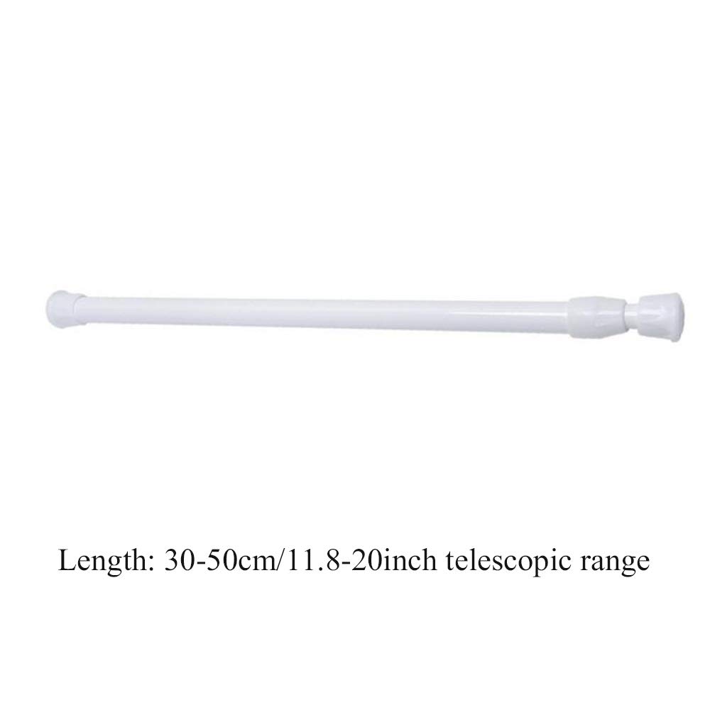 DUHUANG 6 Stück Gardinenstangen Teleskopstange Badezimmer ausziehbare