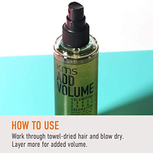 KMS ADDVOLUME Volumizing Spray, Natural Volume, 6.8 oz