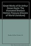 Front cover for the book The Illustrated Sherlock Holmes Treasury by Sir Arthur Conan Doyle